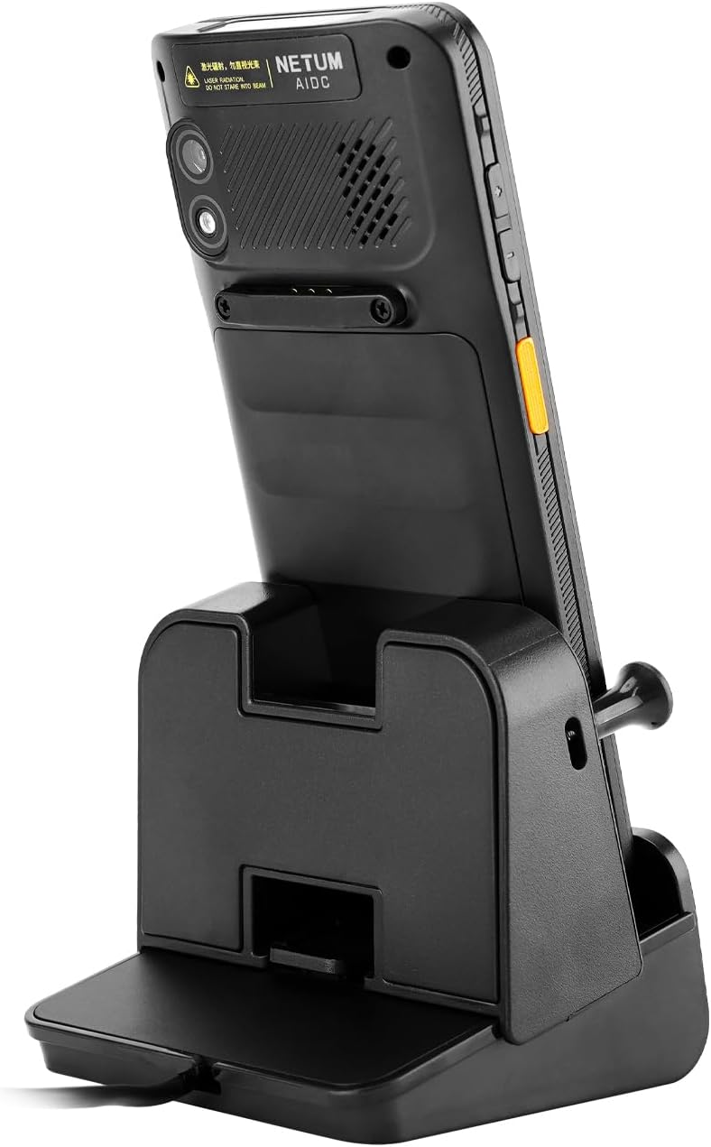 NETUM قاعدة شحن Q900 PDA – قاعدة شحن مدمجة وحامل، 5V/2A مخرج، 100-240V مدخل (قاعدة شحن Q900) - Image 5